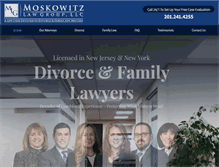 Tablet Screenshot of divorcelawyers1.com